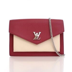 Louis Vuitton Calfskin Mylockme Chain Pochette